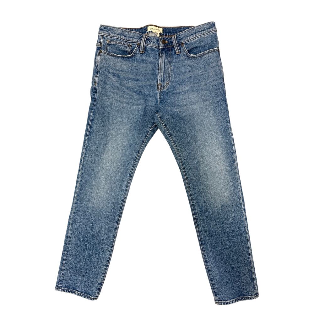 Madewell Men’s Slim Jeans 33x30 Stretch Denim Blue Wash